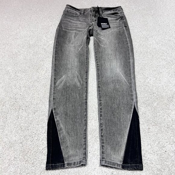 Special A Jeans Women’s Gray Skinny Pockets Size 5 NWT - Picture 5 of 12